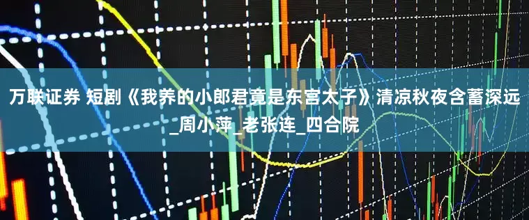 万联证券 短剧《我养的小郎君竟是东宫太子》清凉秋夜含蓄深远_周小萍_老张连_四合院